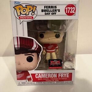 Ferris Bueller's Day Off Cameron Frye NHL Red Wings Funko Pop 1732